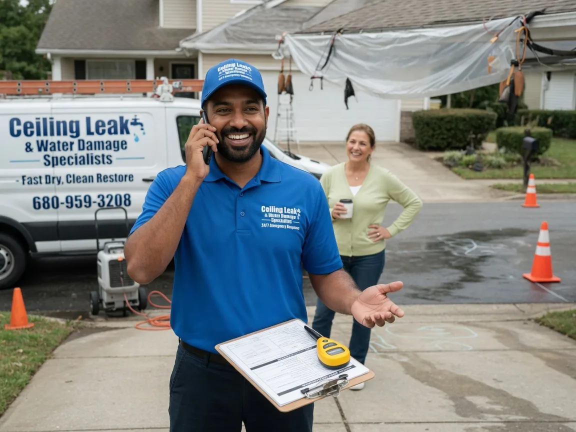 Ceiling Leak Cleanup Port Ludlow, WA FAQs